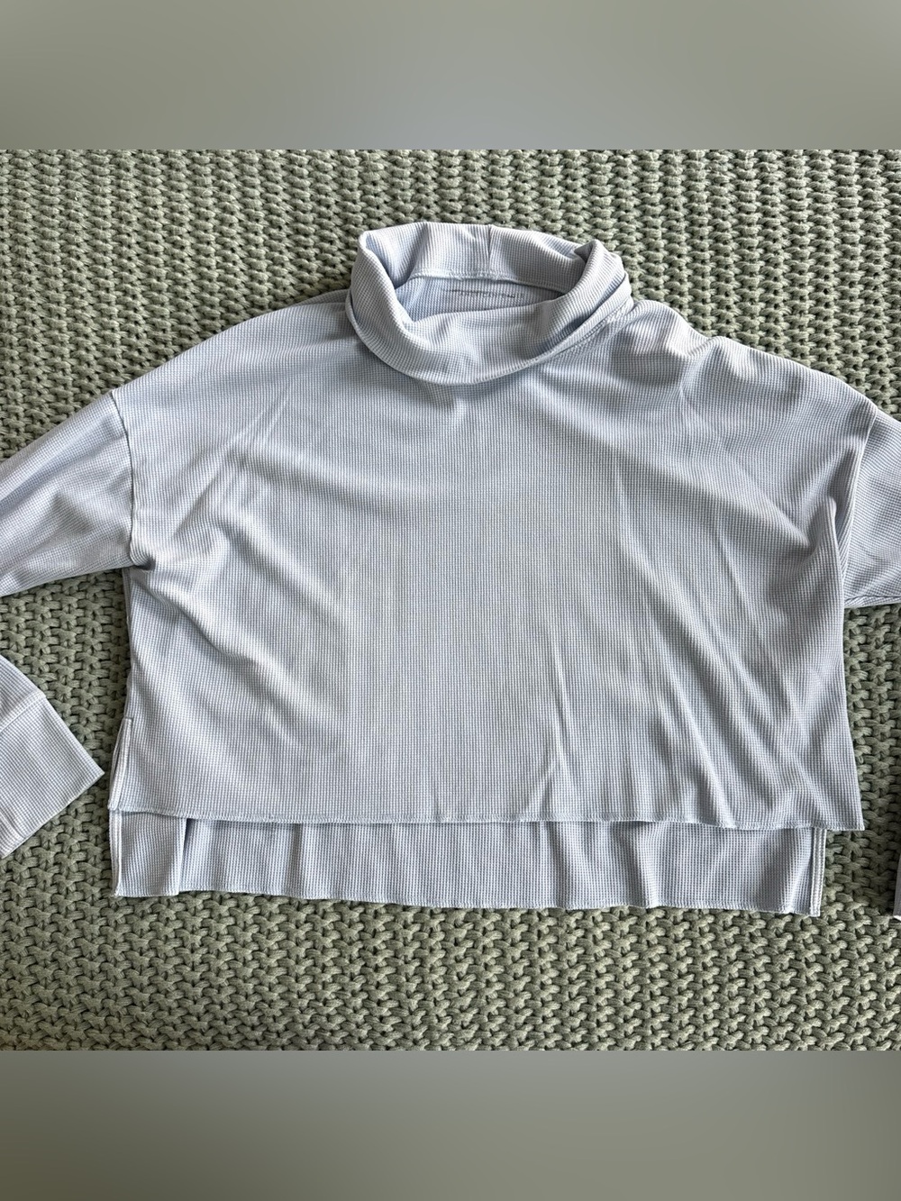 American Eagle Cropped Turtleneck Top